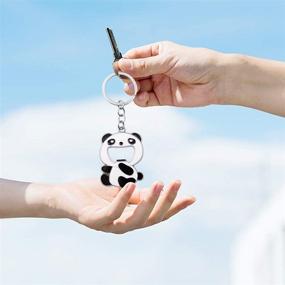 img 1 attached to 🐼 TOYMYTOY 2.4-Inch Panda Bottle Opener Keychain - Adorable Chinese Panda Design for Beer, Soda, and Wine Bottles