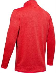 img 1 attached to 🔥 Stay Warm and Stylish with Under Armour Men's Sweater Fleece 1/2 Zip-up