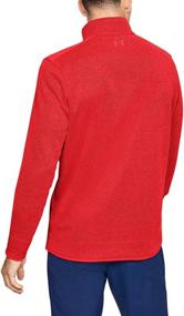 img 3 attached to 🔥 Stay Warm and Stylish with Under Armour Men's Sweater Fleece 1/2 Zip-up