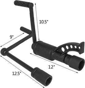 img 3 attached to 💪 Mophorn 1:58 Torque Multiplier Wrench - 5800 NM Lug Nut Wrench Set for Heavy Duty Trucks, Trailers, and RVs - Labor Saving Tool with Case for effortless lugnut removal