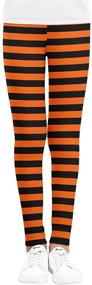 img 4 attached to 🎃 Pumpkin Toddler Halloween Leggings - Cute Girls' Clothing and Comfy Leggings