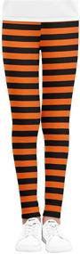 img 3 attached to 🎃 Pumpkin Toddler Halloween Leggings - Cute Girls' Clothing and Comfy Leggings