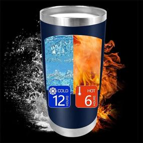 img 1 attached to 🥤 Insulated Stainless Steel Tumbler by Obstal