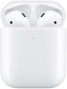img 1 attached to 🎧 Apple AirPods с беспроводным зарядным футляром - Белый (восстановленные) - Улучшенный SEO