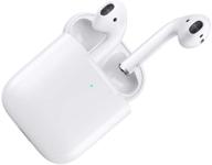 🎧 apple airpods с беспроводным зарядным футляром - белый (восстановленные) - улучшенный seo логотип