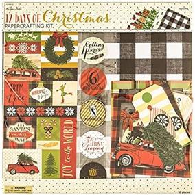 img 1 attached to Christmas Scrapbook Page Kit 12X12