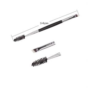 img 1 attached to 🔪 Women's Safety Eyebrow Razor: 12-PC Set with Extra Precision for Facial Hair Trimming, Shaping, Exfoliating, and Dermaplaning - Includes Precision Cover