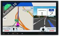 🚗 автомобильная стереосистема bxliyer android 8.1 double din с 10,1-дюймовым окта-ядерным процессором, gps-навигацией, mirror link, bluetooth, wifi, бесплатной камерой заднего вида логотип