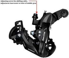 img 1 attached to ENBO Tourney Bike Rear Derailleur RD-TY300: 6/7 Speed SIS Index, Direct Mount for Mountain Bicycle (Non-Hanger Mount)