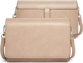 img 4 attached to 👜 BROMEN Women's Handbags & Wallets - Crossbody Shoulder Wristlet Wallets & Bags