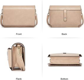 img 3 attached to 👜 BROMEN Women's Handbags & Wallets - Crossbody Shoulder Wristlet Wallets & Bags