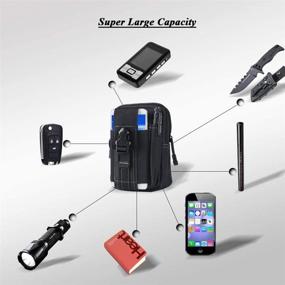 img 1 attached to Tactical Universal Outdoor Military Holster Cell Phones & Accessories