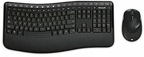 img 3 attached to 💻 Enhance Your Comfort: Microsoft Wireless Comfort Desktop 5050 with AES - Keyboard and Mouse