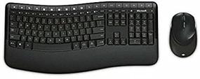 img 4 attached to 💻 Enhance Your Comfort: Microsoft Wireless Comfort Desktop 5050 with AES - Keyboard and Mouse