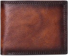 img 4 attached to 🔒 Genuine Leather Bifold Blocking Wallet by GOIACII: An SEO-friendly Upgrade