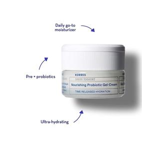 img 2 attached to 🍦 Nourish Your Skin with KORRES Greek Yoghurt Probiotic Gel-Cream - 40ml, 1.4 fl. oz.