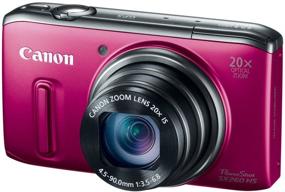 img 1 attached to 📷 Canon PowerShot SX260 HS 12.1 MP CMOS Digital Camera with 20x Optical Zoom, Image Stabilization, 25mm Wide-Angle Lens, 1080p HD Video, and Vibrant Red Design (Previous Model)