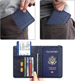 img 1 attached to ACdream Passport Cover Organizer Protecrtor Travel Accessories