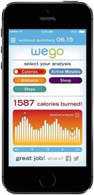 img 1 attached to 📏 WEGO Clip Waist or Pocket Activity Tracker: Step, Distance, Time, and Sleep Quality Monitor with Active Minutes Tracking
