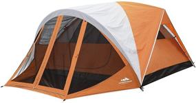 img 4 attached to 🏕️ AsterOutdoor Camping Dome Tent 6 Person: Screen Room, Rain Fly, Large Porch