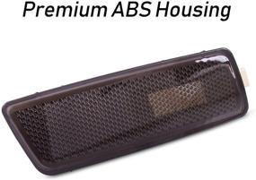 img 2 attached to 🚦 Go-lf 5 G-T-I Je-tta MK-5 2005-2009 - Front Bumper Side Marker Lights - Turn Signal Lamps Lens [1K5945071A 1K5945072A]