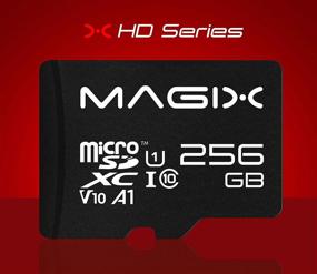 img 2 attached to 📷 Magix MicroSD Card HD Series Class 10 V10 + SD Adapter, Up to 80MB/s Read Speed (256GB)