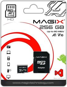 img 4 attached to 📷 Magix MicroSD Card HD Series Class 10 V10 + SD Adapter, Up to 80MB/s Read Speed (256GB)