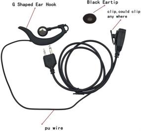 img 3 attached to Earhook Headset Earphone Compatible Lsgoodcare