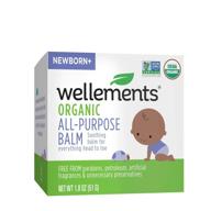 👶 wellements organic all purpose balm: soothing 1.8 fl oz head to toe solution for infants and toddlers, free from dyes, parabens, and preservatives logo