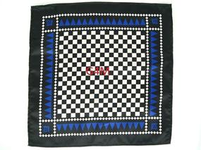 img 3 attached to Masonic Handkerchief Pocket Square Compass