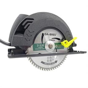 img 1 attached to 🪚 3-Pack Combo: 7-1/4 Inch Circular Saw Blades with 5/8" Arbor - TCT ATB 24T Framing, 40T Crosscutting, and 60T Finish Saw Blade for Versatile Wood Cutting