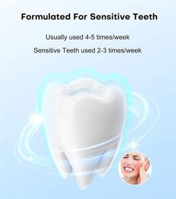 img 1 attached to 🦷 Sensitive Teeth Whitening Strips - Dental White Strips, 35 Treatment Tooth Whitener Strip
