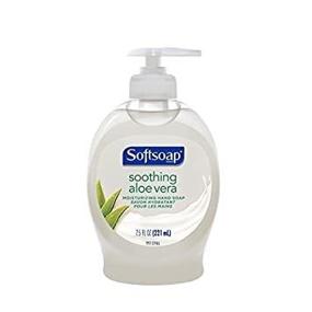 img 1 attached to 🧴 Softsoap Liquid Hand Soap, Moisturizing with Aloe, 7.50-Ounce (Pack of 4): Hydrating and Gentle Hand Cleanser for Daily Use