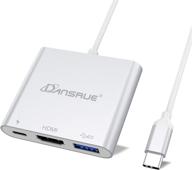 versatile multiport thunderbolt converter for projection: perfect for laptops and cellphones logo