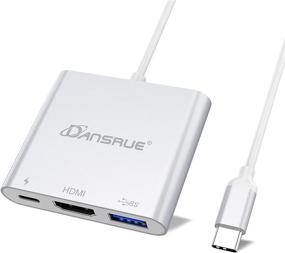img 4 attached to Versatile Multiport Thunderbolt Converter for Projection: Perfect for Laptops and Cellphones