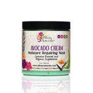 🥑 alikay naturals avocado cream moisture repairing hair mask: infused with natural peppermint and avocado oils for intense hydration - 16 ounce logo
