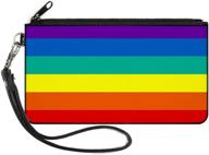 stylish buckle down juniors rainbow wallet for women: large handbags and wallets combo logo