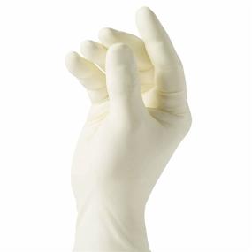 img 1 attached to 🧤 Curad Disposable Medical Latex Gloves: Textured Powder-Free Gloves, Medium Size - Pack of 100