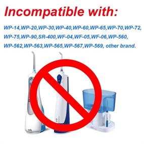 img 1 attached to 💦 4-Pack Replacement Periodontal Water Flosser Tips to Fit Waterpik and Other Oral Irrigator Brands