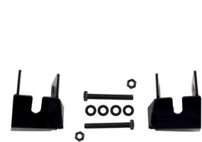 img 2 attached to High-Quality Rugged Ridge 18003.36 Skid Plate Kit for Jeep Wrangler JK (07-18) - Rear Lower Control Arms, Enhanced Protection, Sleek Black Design