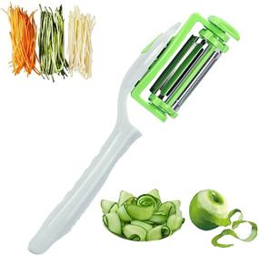 img 4 attached to Multifunction Stainless Vegetable Zucchini Julienne