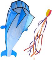 🐬 frameless dolphin breeze parafoil kite logo