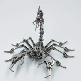 img 1 attached to 🧩 Mind-Bending Puzzle Scorpion Stainless Ornaments: A Jigsaw That Shines