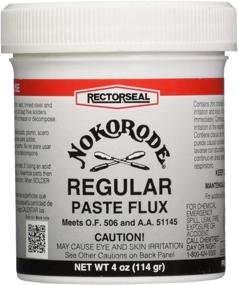 img 2 attached to 🔥 Rectorseal 14010 Nokorode Regular Paste Flux - Optimal Soldering Solution in a 4-Ounce Size