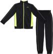 spalding stripe athletic two piece tracksuit boys' clothing and active logo