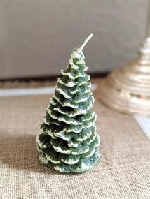 img 4 attached to GeetuBerry Christmas Tree Candle: Exquisite Scented Candle for Festive Decor & Housewarming Gifts