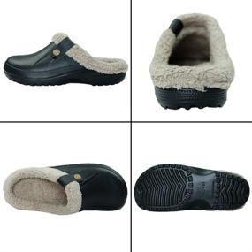 img 2 attached to 👟 ZAPZEAL Waterproof Slippers: Winter Outdoor Men's Shoes for Ultimate Comfort and Style