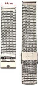 img 3 attached to 🕰️ Women's Titanium Watch Straps by THEAGE