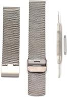 🕰️ women's titanium watch straps by theage logo