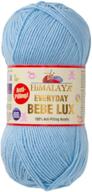 🧶 premium himalaya everyday bebe lux 100% acrylic yarn - 1 skein, 3.5 oz, dk & light worsted, 273 yards (410) logo